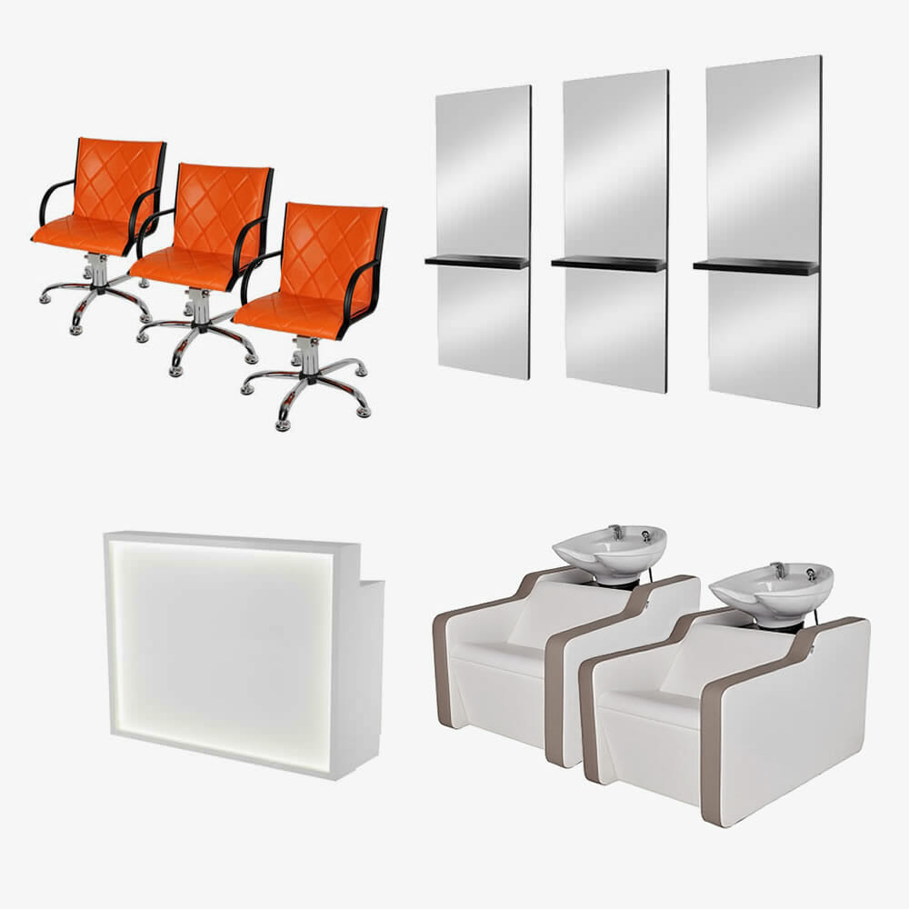 Crewe Orlando Bermuda Salon Package Direct Salon Furniture