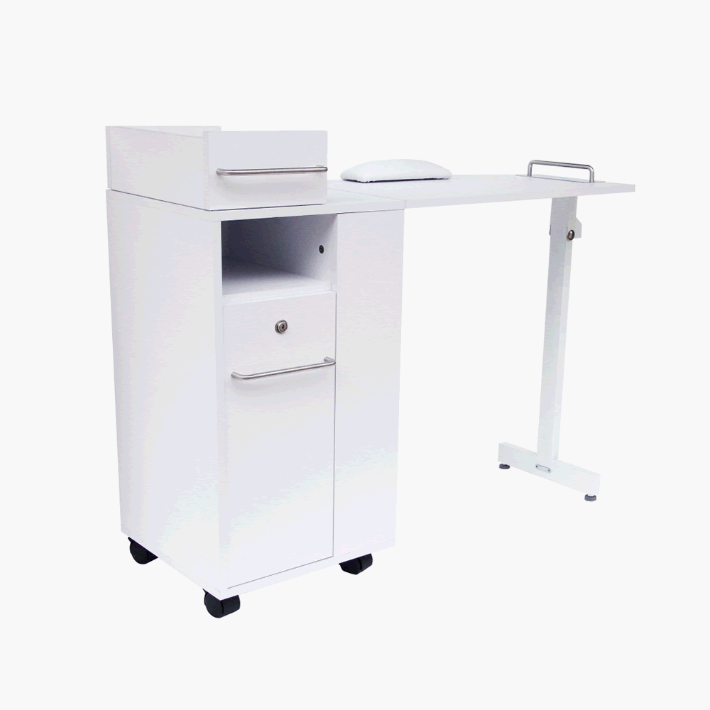 Chantal Compact Folding Nail Station Direct Salon Furniture