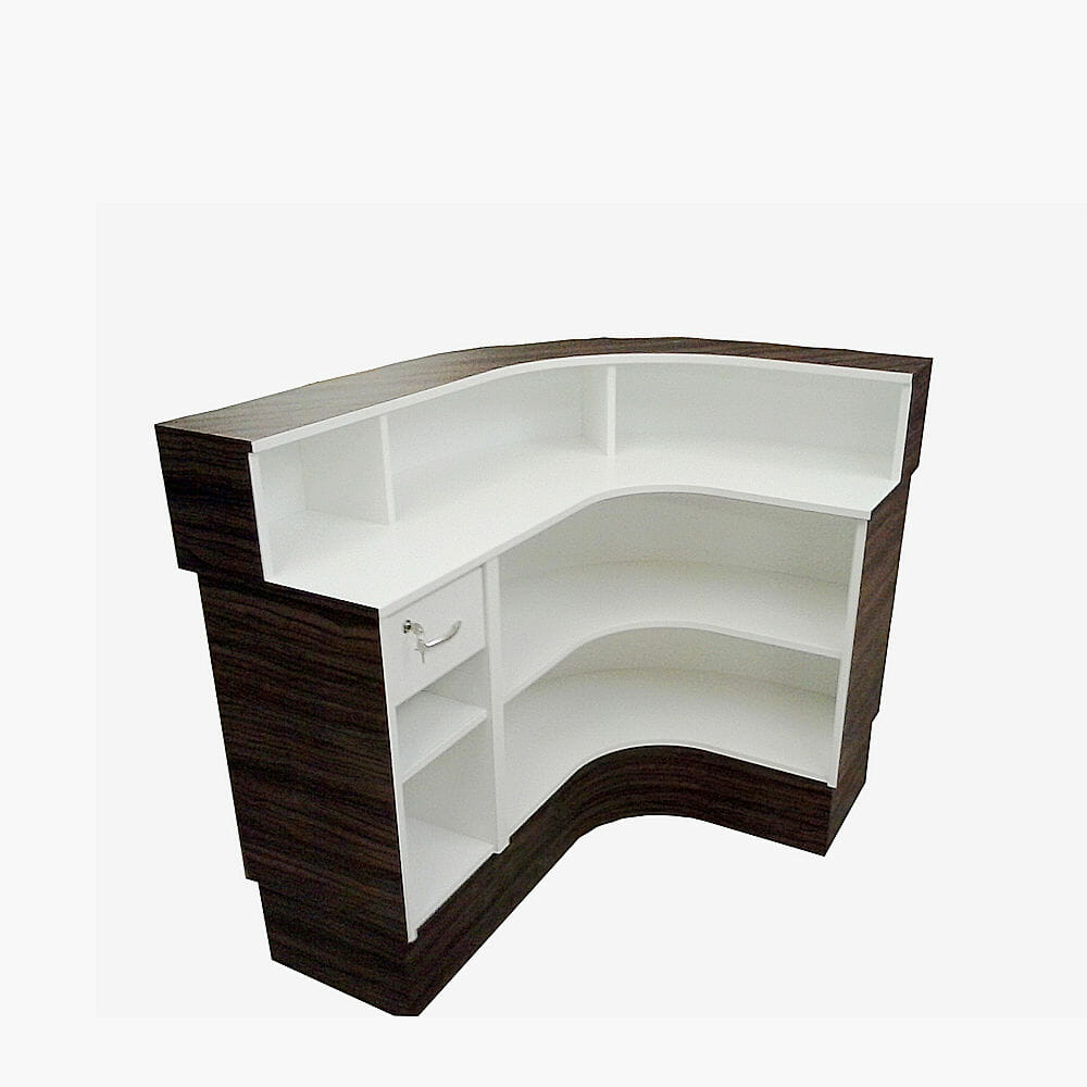 Crewe Orlando Buckingham Large Reception Desk Direct Salon Furniture