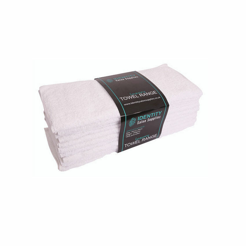 Identity Salon Hairdressing Towels Pack 12 DSF UK DELIVERY