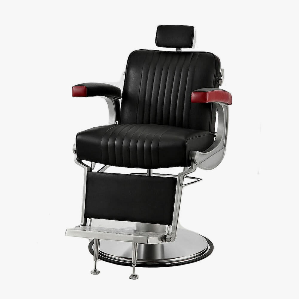 WBX M100 Reclining Barbers Chair Direct Salon Furniture