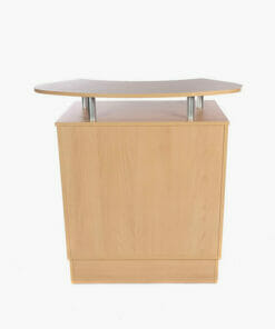 Crewe Orlando Bermuda Mini Reception Desk Direct Salon Furniture