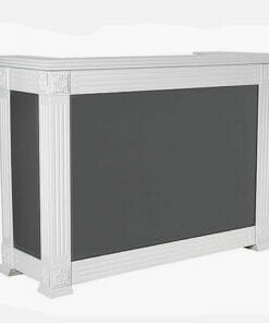 Mila Angel Reception Desk Direct Salon Furniture Uk
