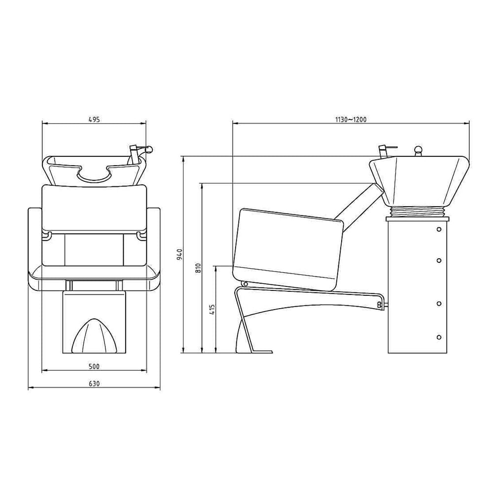 washpointswbx2000ubixdimensionsl Direct Salon Furniture