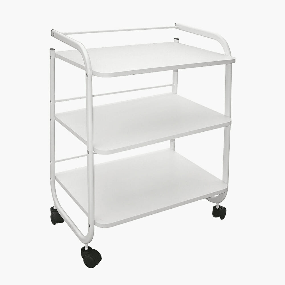 Direct Salon Furniture 3 Tier Wooden Beauty Trolley DSF UK