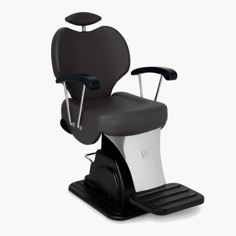 Nelson Mobilier Coach Metal Barbers Chair