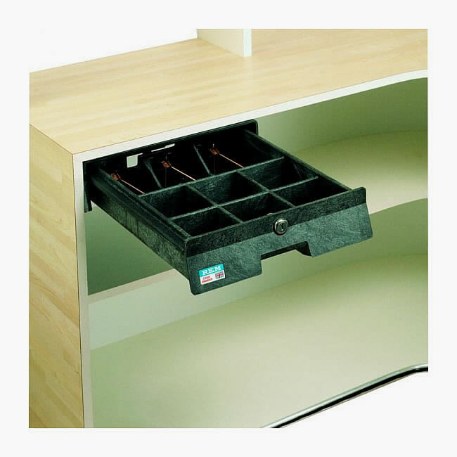 Rem Lockable Cash Drawer Direct Salon Furniture