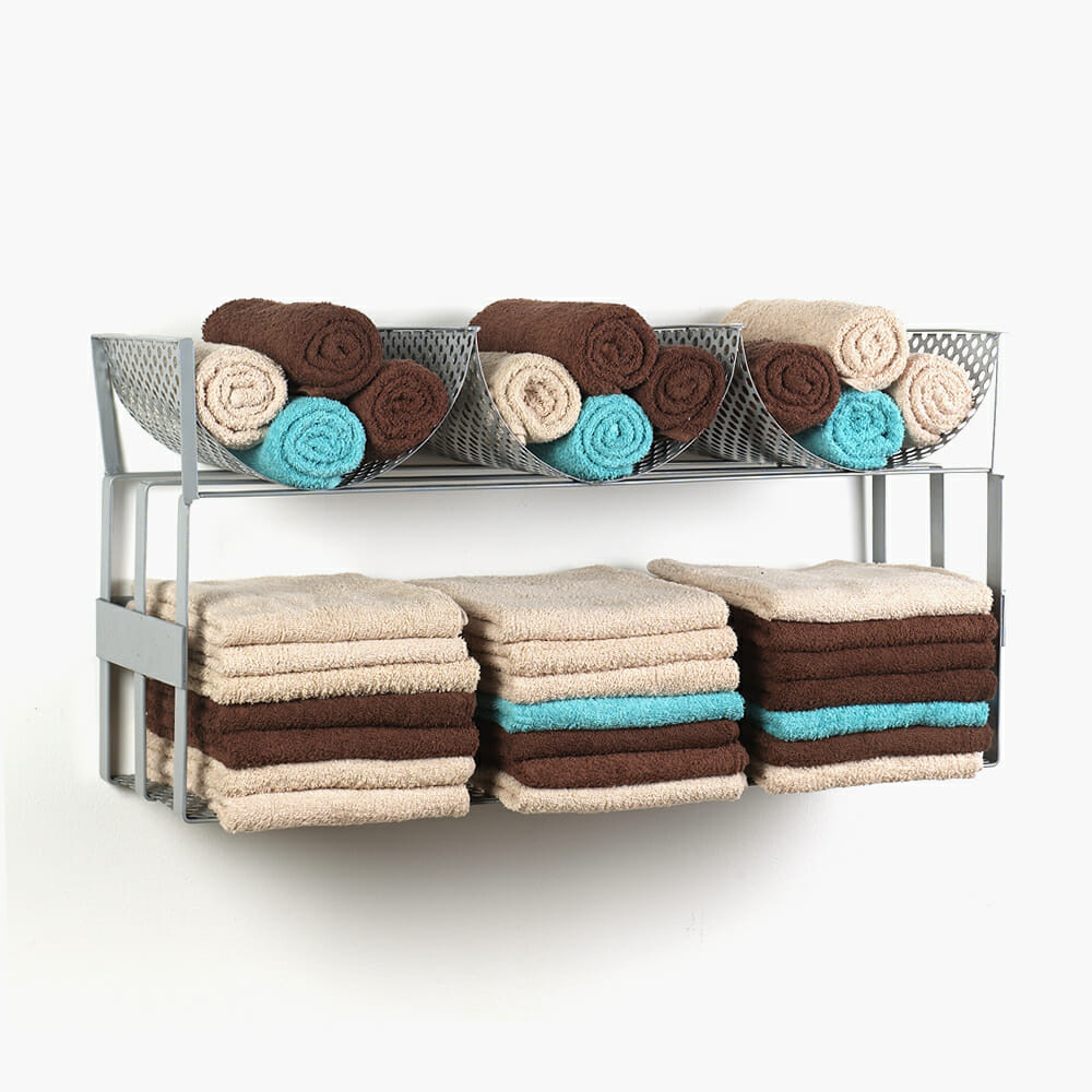 Riley Fold and Roll Towel Rack Direct Salon Furniture